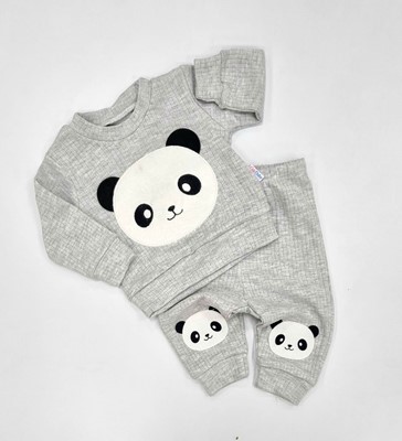 PANDA NAKIŞLI BEBEK TAKIM 6-18 AY