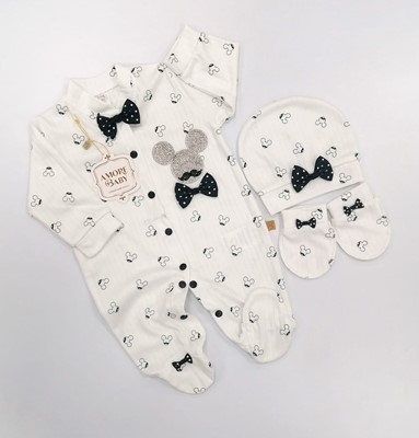 MİKY BEBEK TULUM SET 0-6